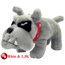 Conheça EN71 e ASTM padrão ICTI brinquedo de pelúcia fábrica buldogue plush recheado cão